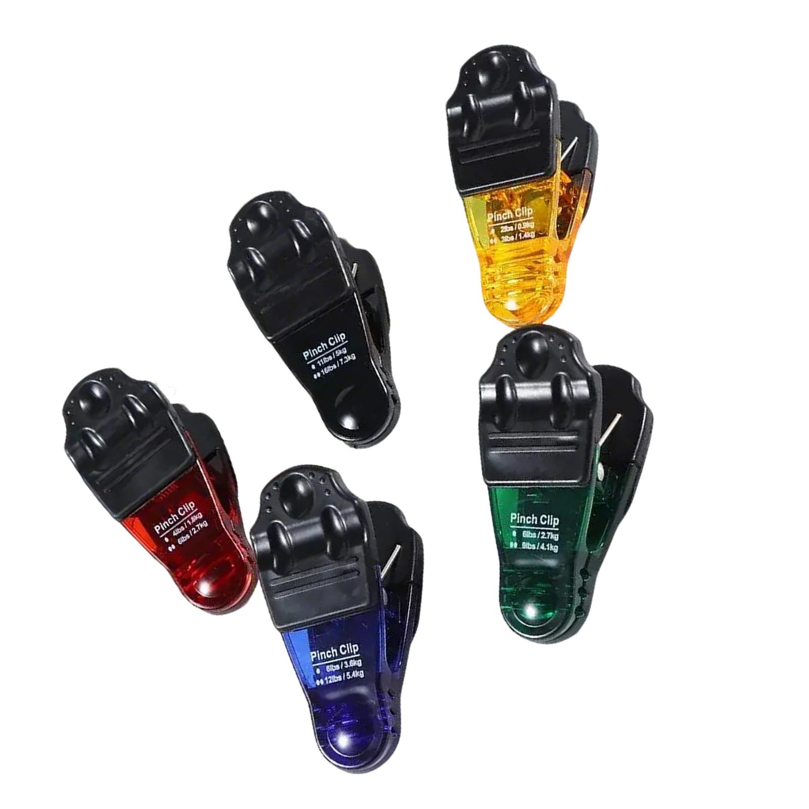 

Graded Pinch Pin Exerciser Hand Finger Strengthener Trainer Rehab Pinch Clip Grip Strength Trainer for Conditioning Grip