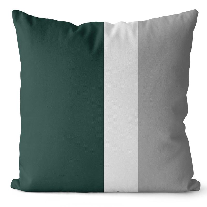 Orange Nordisch Schlicht Grün Geometrisches Kissen Elch Zebra Muster Kissen Büro Wohnzimmer Sofa Rückenlehne