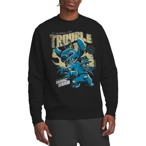 Lilo & Stitch Unisex Adult Trouble Comic Sweatshirt