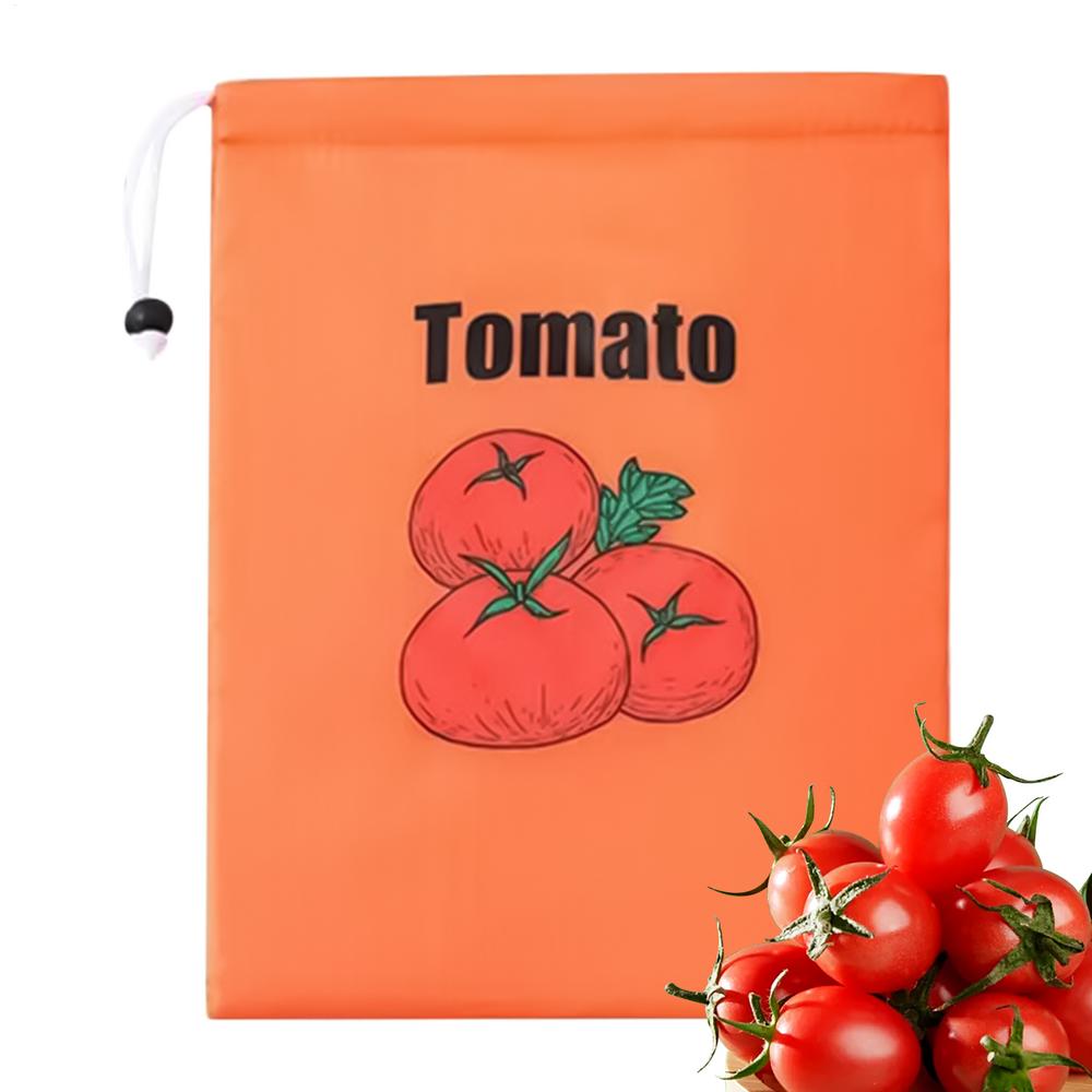 Produce Bags For Fridge Vegetable Bags Containers Freezable Sealing Pocket Pouch Protector For Grocery Travel Snack Meal Banana