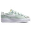 Wmns Blazer Low Platform Barely Green White Team Orange DJ0292-300