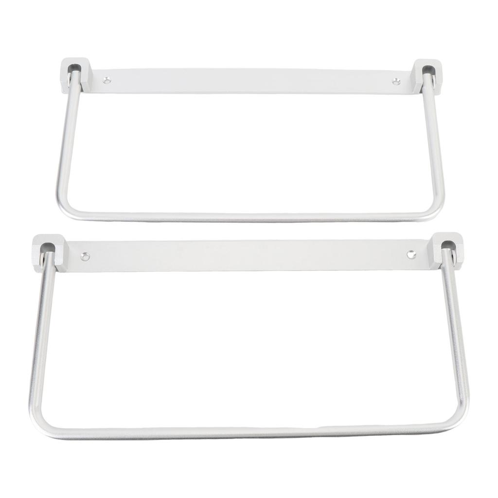 Pair of Foldable RV Shoe Rack Space Saving Aluminium Alloy Wall Mounted Shoe Organizer Hanging Shoe Storage Shelf for