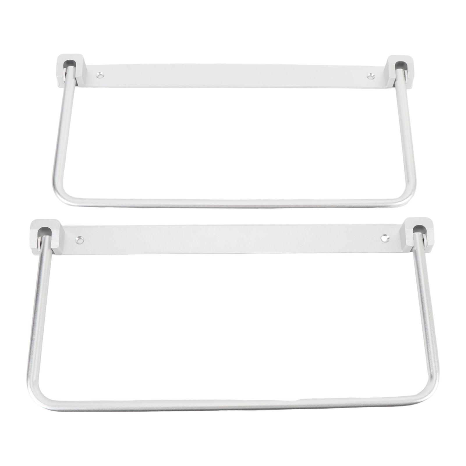 Пара складных обувниц для RV экономящих место из алюминиевого сплава настенный органайзер для обуви подвесная полка для хранения обуви для Silver 1630₽