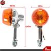 2Pcs For Honda CB350 CT70 CT90 XL100 CM400 CB450 CB750 Turn Signal Light 8mm 12V