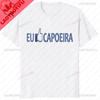 I Love Brazilian War Dance Print Tshirt Top Capoeira Summer Trend Short Sleeve Neutral Shirt Cotton Oversized Loose Tshirt