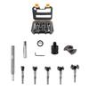 Completely Wood Woodworking Drill Bit Collection For Professional Use Includes SelfCentering Bits And Storage Case