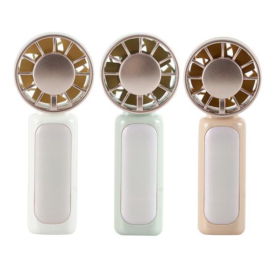 Portable Handheld Fan 3 Gears Speed Pocket Size Personal Hand Fan for Desk Travel Lightweight USB Rechargeable Mini Fan for Summer