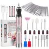 Electric Professional Nail Drill Set Rechargeable Portable Scrub Machine Nail Sharpening Home Professional Salon Nail Art Set