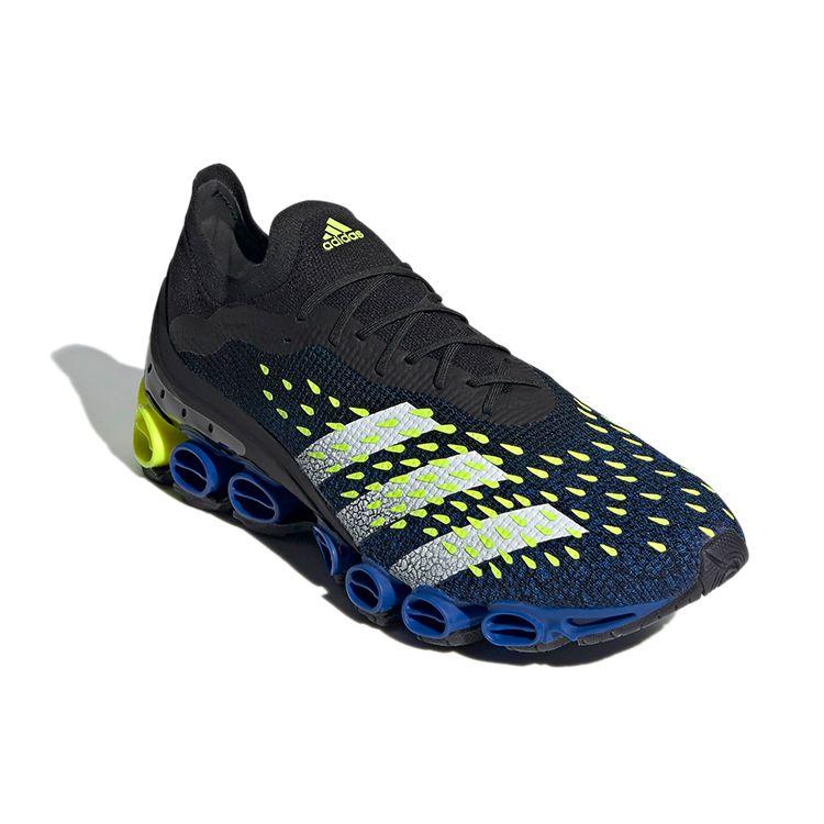 Adidas Predator.1 Microbounce Demonskin - Black Men Sneakers Core-Black Cloud-White Royal-Blue H69205
