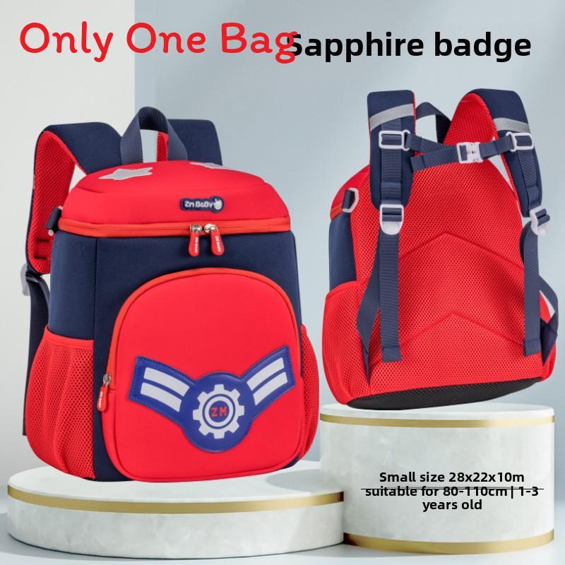 Sesame Baby Cartoon School Backpack For Kids With Lightweight Anti Back Pain Design For Children