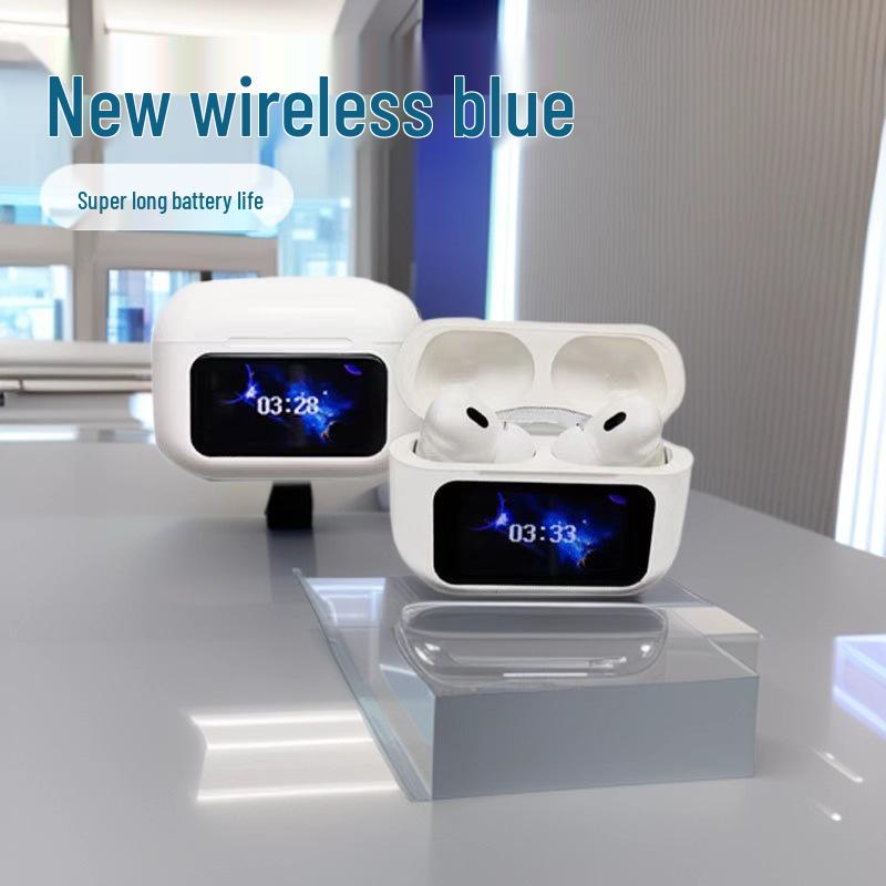 A9Pro AI Smart Translation ANC Noise-Cancelling Bluetooth Headset with Touchscreen for Apple