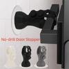 Silikon Silikon Dörrstoppare Skyddsdyna Sugkopp Anti-kollisionsstoppare Tystnadsskydd Anti-skada Dörrhandtagsskydd
