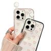 Love Heart Phone Case For iPhone 17 Case iPhone 13 16 15 11 12 14 Pro Max 17 Air Silicone 2 IN 1 Shockproof Soft Clear Cover