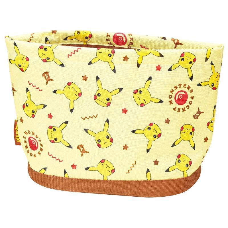 Stepwise Price Fluctuation Product Pocket Monster Pikachu Dust Box Pokemon Trash Can Storage Adhesive Velcro Cars Car Accessories Skater Cute Goods