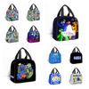 Rainbow Friends Cartoon-Stil Lunchtasche Dicke Aluminiumfolie Isoliert Picknicktasche