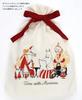 Indigo MOOMIN Wrapping Cotton Bag Moominvalley 1 MG545 Bag, Medium, Moms, Bag,