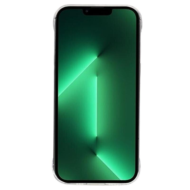 For iPhone 13 Pro 6.1 Inch Frameless Clear Phone Case Hard PC Shockproof Back Cover