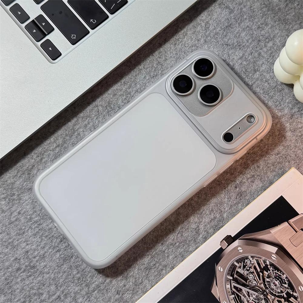 Ultradünne Matte Transluzente Harte PC-Hülle Für iPhone 17 Pro Max Air 16 15 14 Plus 13 12 Einfarbige Mattierte Schlanke Rückabdeckung Schale