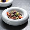 Molecular Gastronomy Tableware Appetizer Plate Sashimi Plate Creative Restaurant Circular Insulation Ceramic Dessert Plates