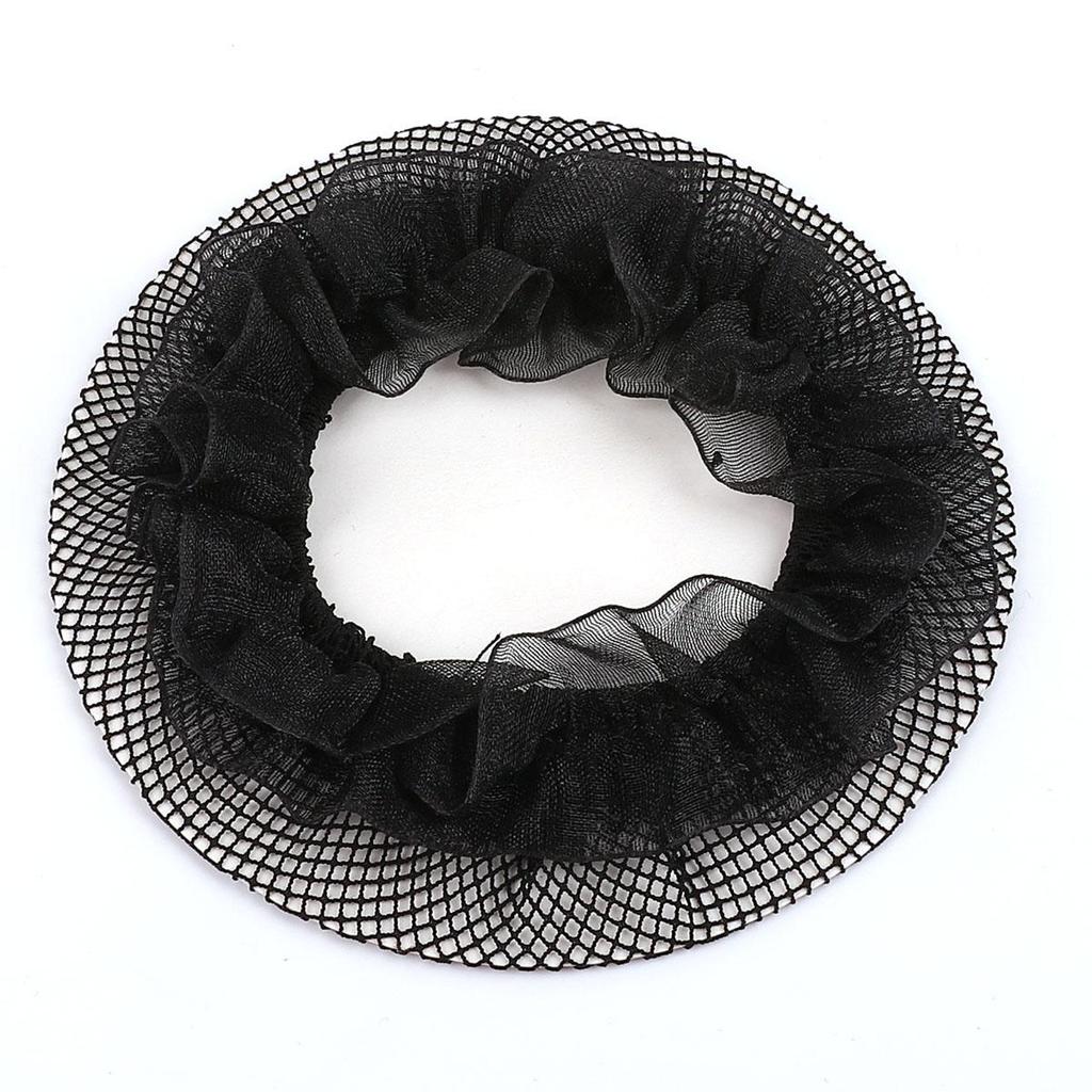 Nylon Hair Net Star Dance Recital Buns / Hair Extension Weaving Cap Hairnets