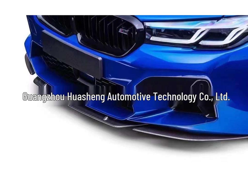Carbon Fiber Front Lip for BMW 5 Series F90 M5 - Three-Stage Design