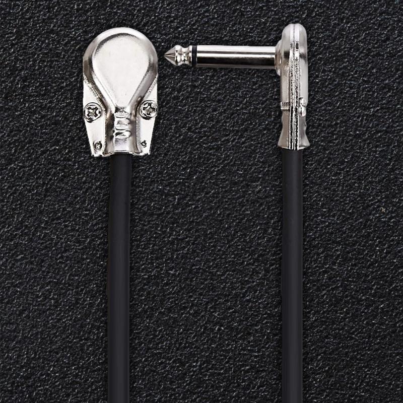 3Pcs Electric Guitar Cable Pedalboard Instrument Cable Pedal Board Patches Cable for Guitar and Other Instruments