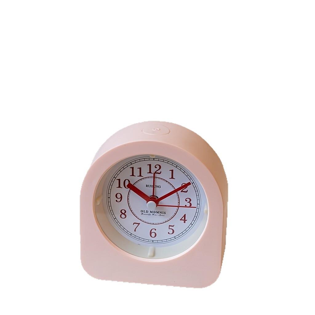 Student Simple Alarm Clock Fashionable Silent Creative Bedroom Clock Children's Special Luminous Bedside Personalized Wake Up Clock