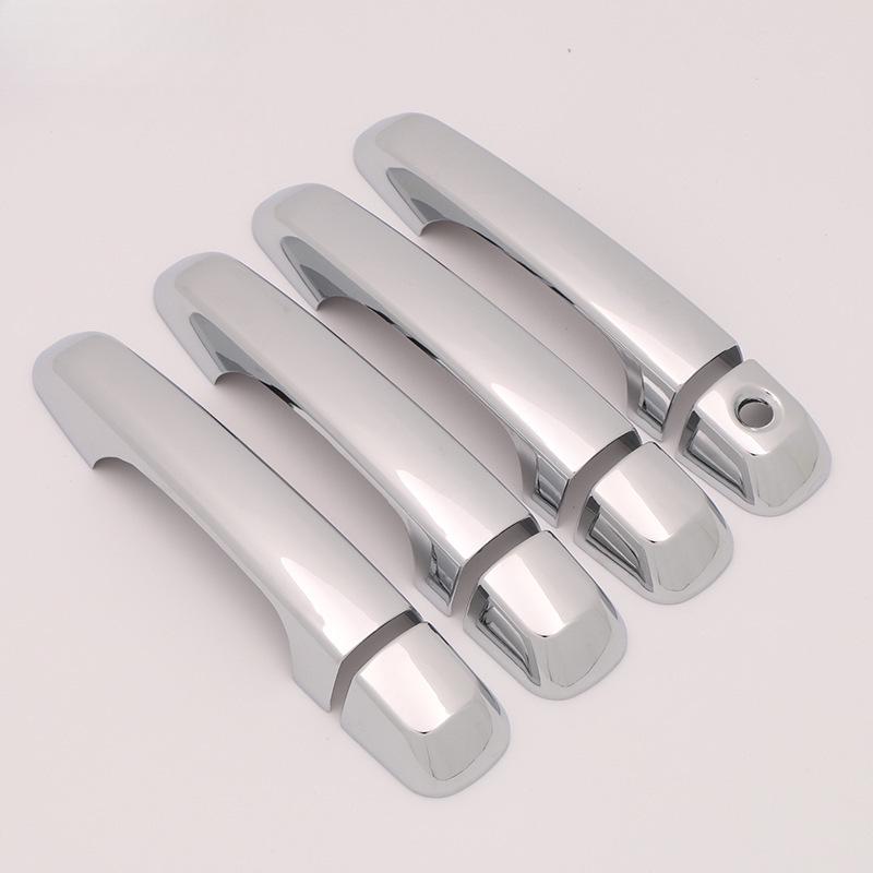 

Electroplated Armrest Buckle for 14 Prado: Decorative Door Handle Strip Sticker