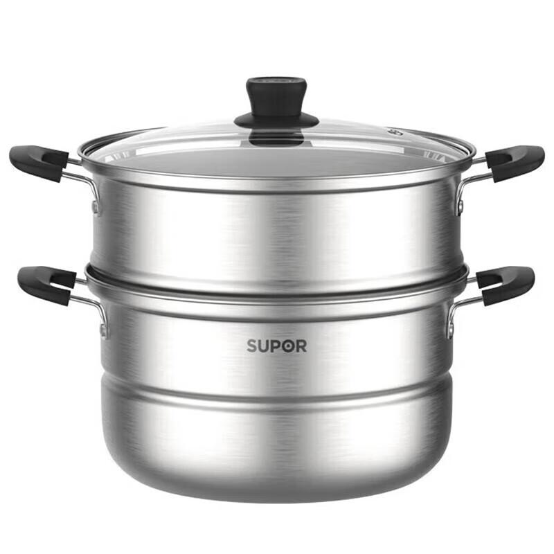 Supor Good Helper Double Layer Stainless Steel Steamer