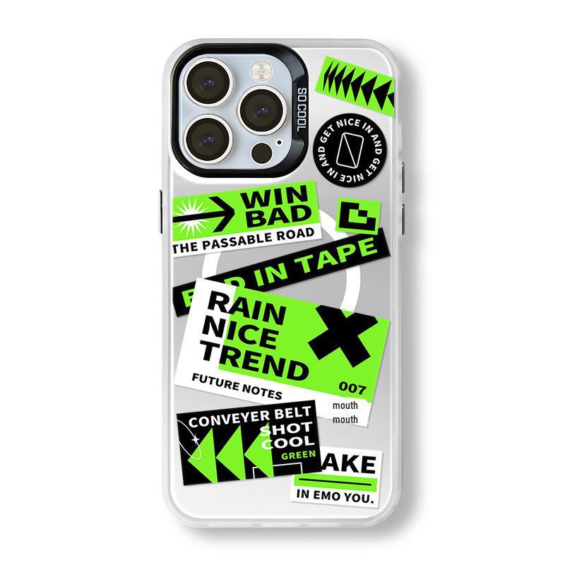 Zhitai Magnetický matný laserový kryt pro iPhone 15 Pro/14/13 & Huawei Mate 60 Pro