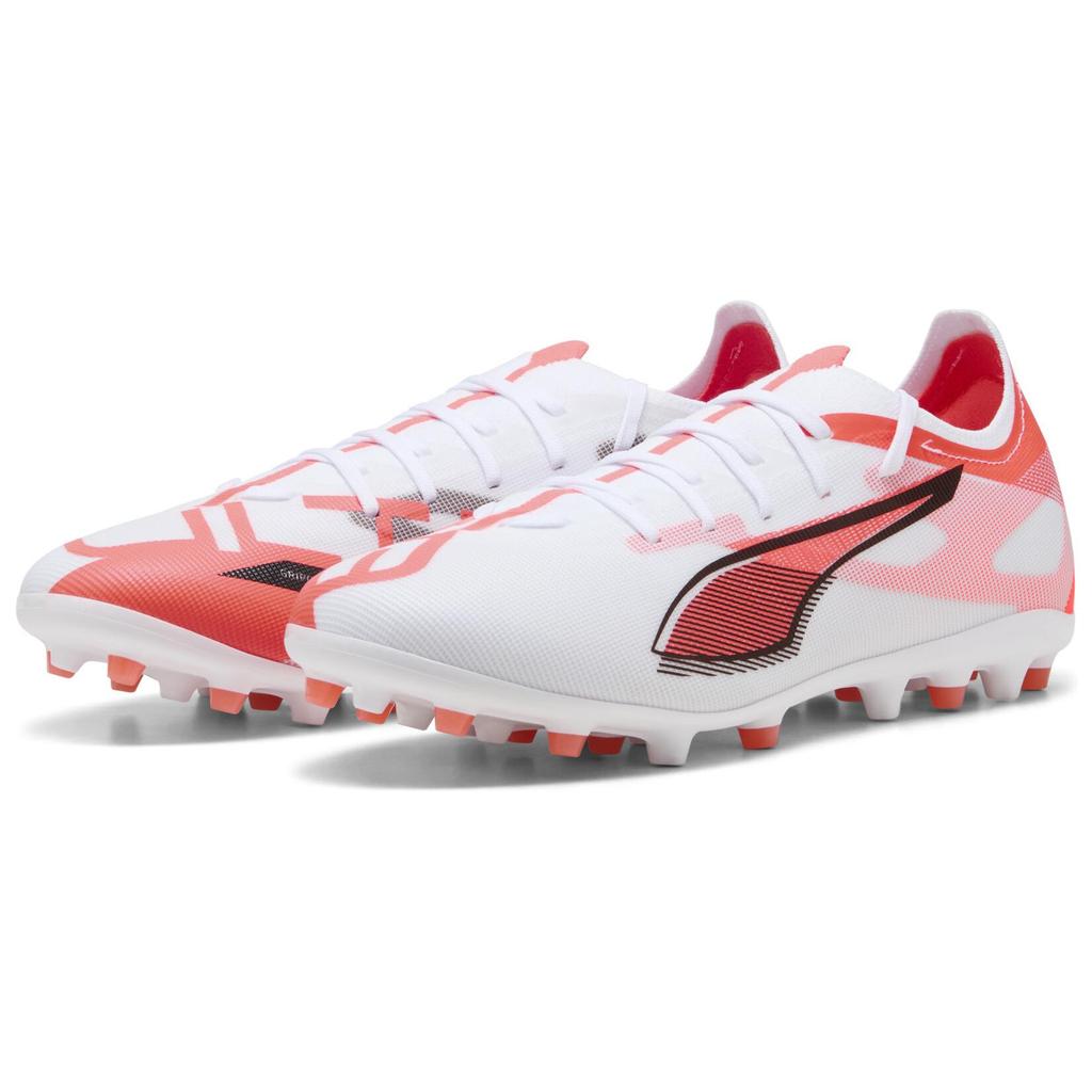Puma Ultra 5 Match Trendy Sports MG (Rubber Short Studs) Football Shoes Men Football Shoes White 108348-01
