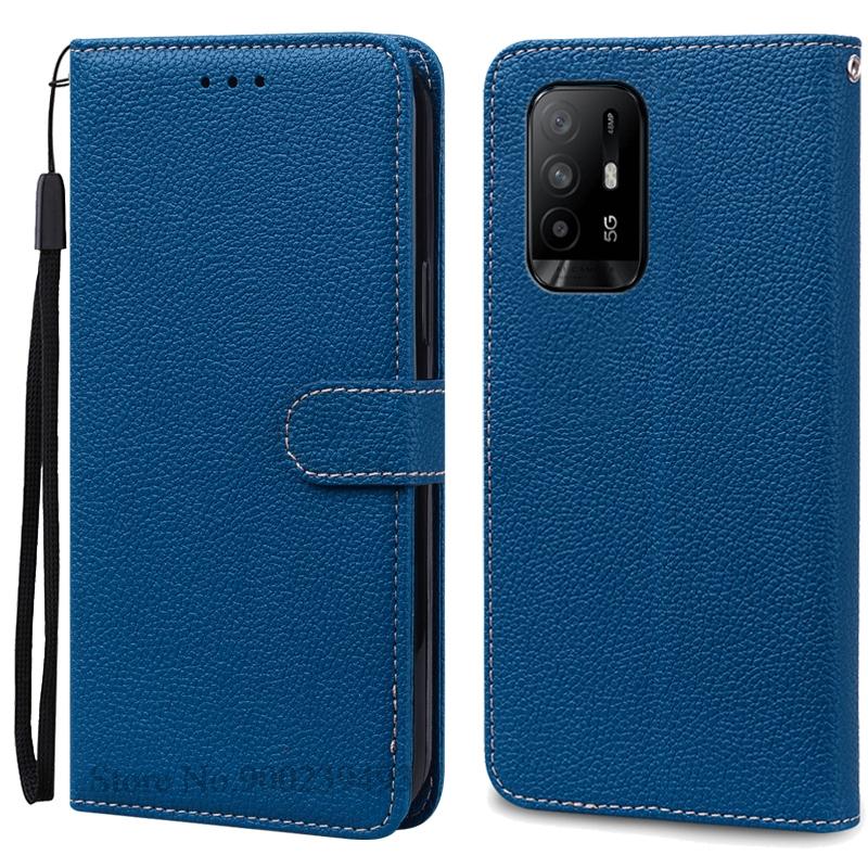 Für OPPO A94 5G Hülle Brieftasche Leder Klapphülle Für OPPO A94 Hülle Weiche Silikonhülle Für OPPO A 94 4G 5G Handyhülle Coque Fundas