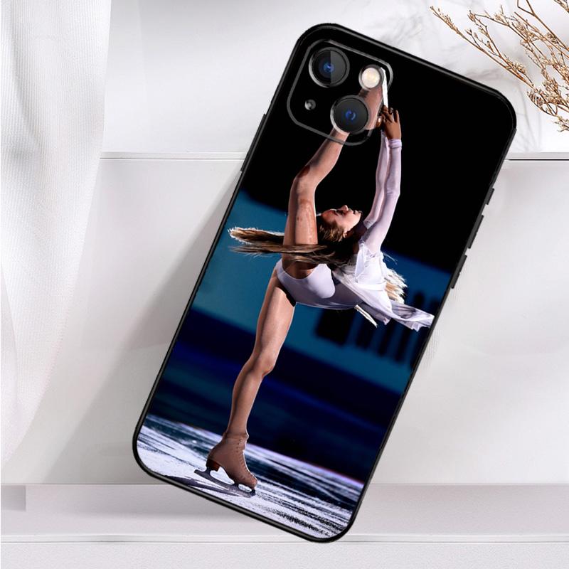 Figure Skating Dance Sport Shockproof Case For iPhone 17 15 16 Pro Max 11 14 Plus 12 13 Mini 16e 17 Air Phone Cover