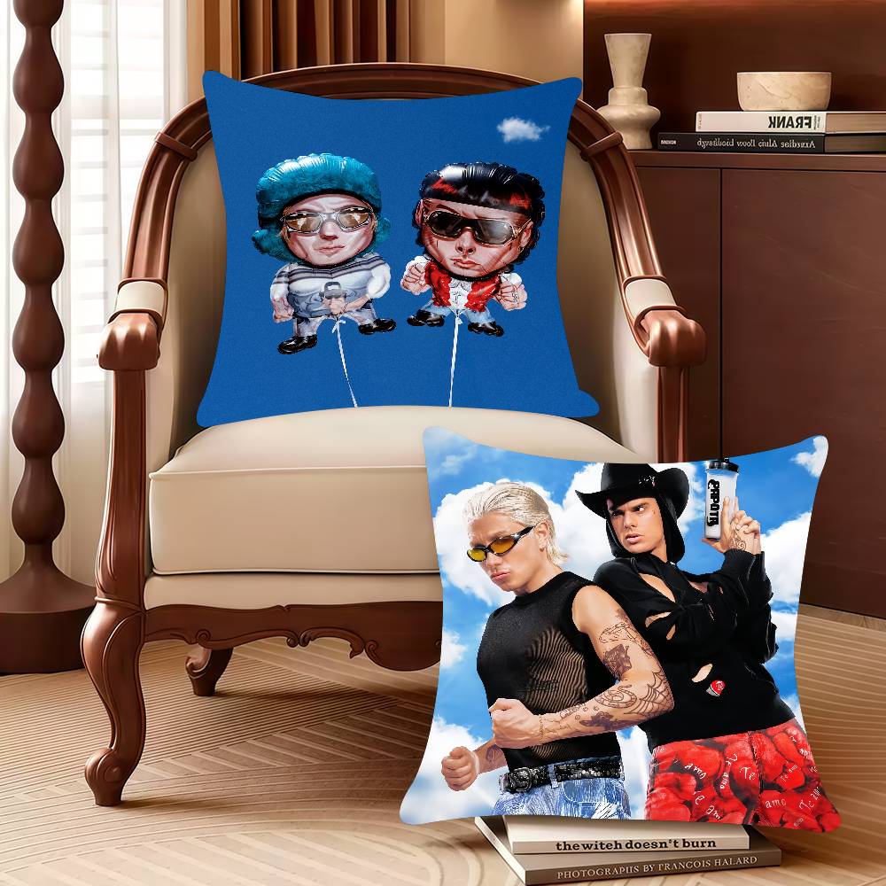 C-Ca7riel Papota P-Paco Amoroso Pillow Case Decor Protective Covers Comfortable soft for Sofa Living Room Home office