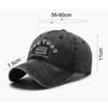 Vintage Letter NEW YORK Embroidery Baseball Cap Visor Washed Cotton Peaked Cap Adjustable Baseball Hats For Man Women