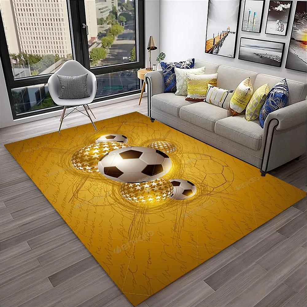 Dywanik dywan na boisko do piłki nożnej do domu salon sypialnia pokój zabaw sofa wycieraczka dekoracja, dywanik do strefy gier dla dzieci mata podłogowa antypoślizgowa