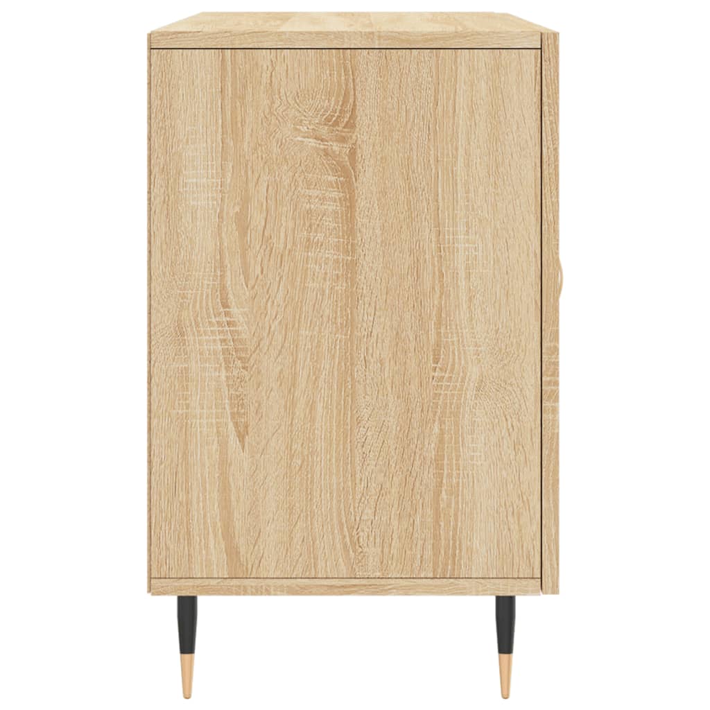 Vidaxl Komoda, Dąb Sonoma, 100X36X60 Cm, Materiał Drewnopochodny