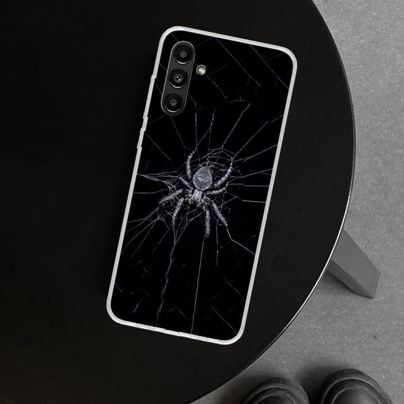 Black Widow Spider Insect Phone Case Cover for Samsung Galaxy A17 A16 A26 A36 A56 A57 A37 A15 A25 A35 A55 A14 A24 A34 A54 A13 A2