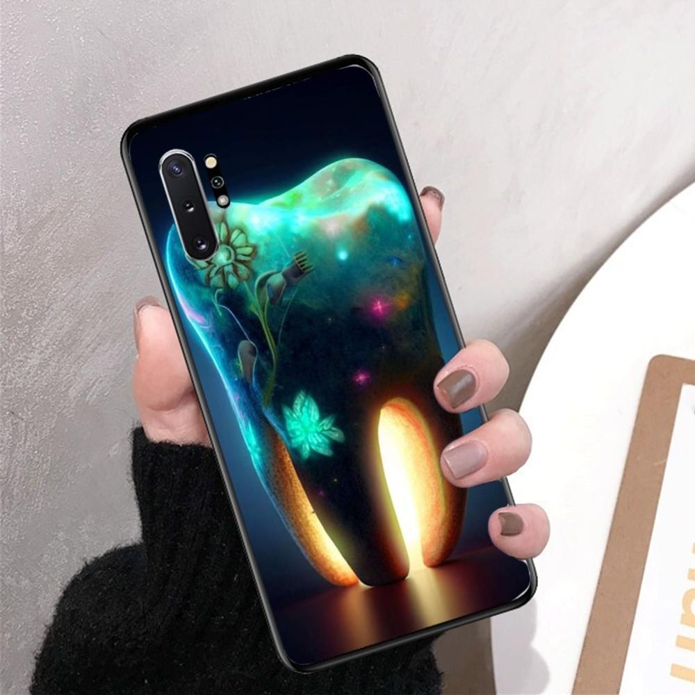 Dentist Pattern Tooth Phone Case For Samsung Note 8 9 10 20 Pro Plus Lite M 10 11 20 30 21 31 51 A 21 22 42 02 03