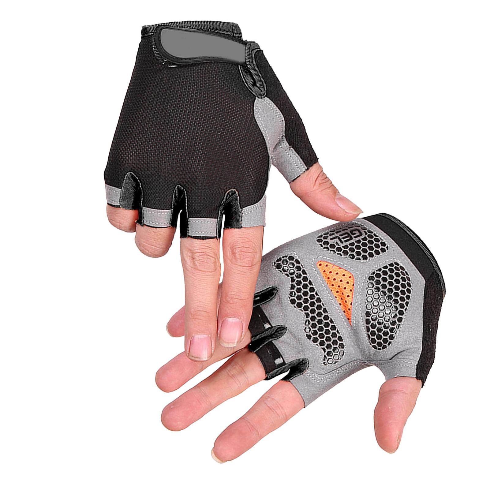 

Перчатки для тяжелой атлетики, противоскользящие, перчатки для велоспорта, фитнеса, перчатки с полупальцами для мужчин и женщин, спортивные перчатки для активного отдыха