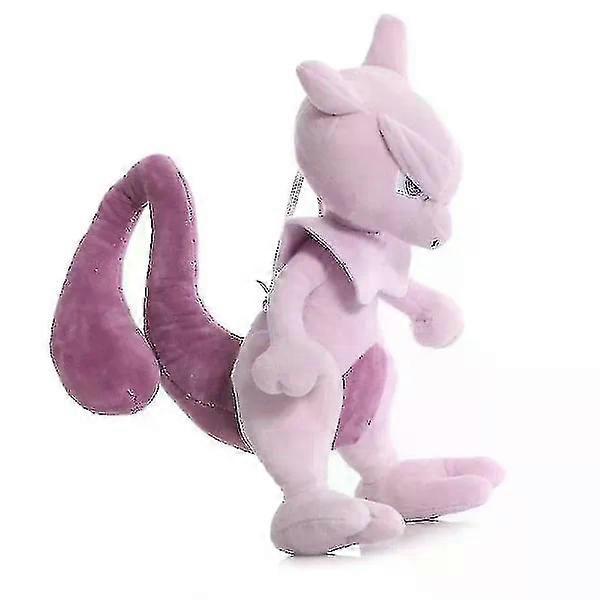 Mewtwo Plush Toy Soft Stuffed Animal Compatible With Children Kids Birthday Gifts-xh