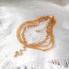 Bohemian Beach Three Layers Snake Shape Anklet for Ladies