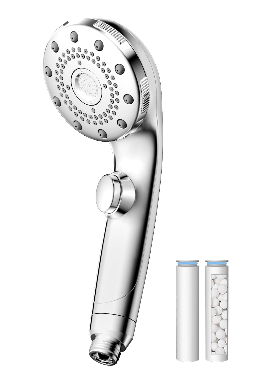 

Shower Head Micro Nano Bubble Ultra Water Chlorine Removal Water High Cleaning Water Shower Pore Dirt Beautiful Micro Shower Ultra Fine Mode Mirror