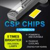 2Pcs 18000LM H1 LED Headlight Bulbs Mini Canbus H1 Led Lamp 16Core CSP for Car Headlamp Fanless DRL Light Auto Diode Fog Lamp 12V 6000K White