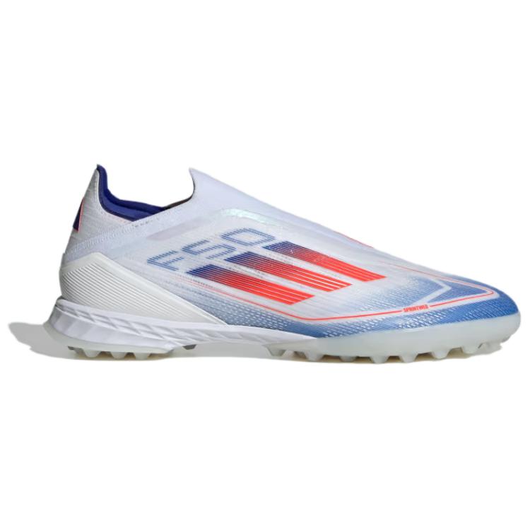 Adidas F50 Pro Comfortable Lightweight Non-Slip Durable Soccer Shoes Men Soccer Shoes White Blue IH5814