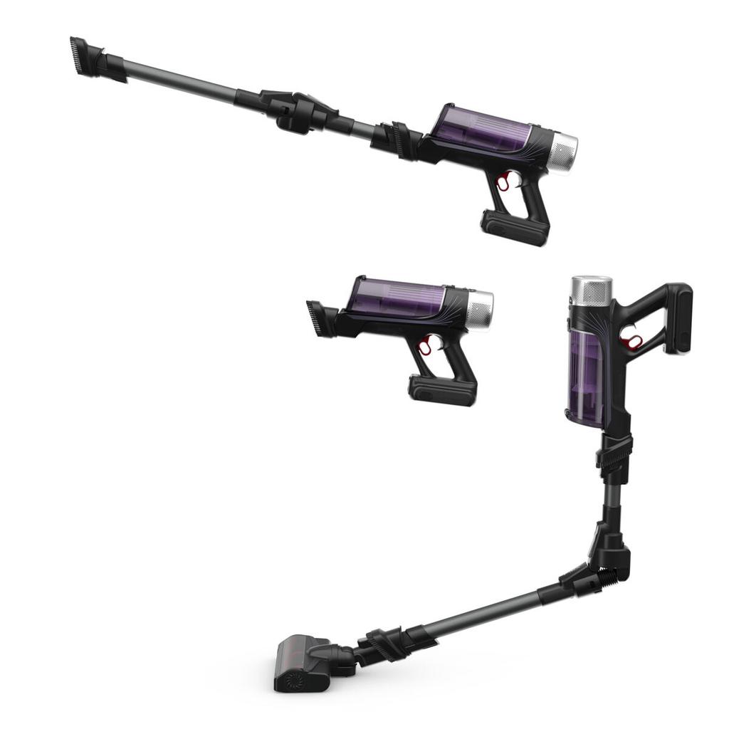 Rowenta x-force flex 9.60 allergy cordless vacuum cleaner 100 Air Watts Black/Purple