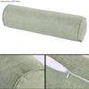 Federa Cuscino Cilindrico 80/100/120cm Morbida Copertura per Cuscino Lungo Federa Cotone Lino Cuscino Supporto Collo Rotolo Poggiatesta Senza Imbottitura