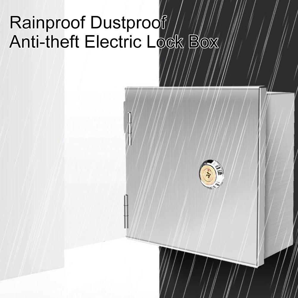 Outdoor Socket Stainless Steel Lock Waterproof Electric Box