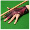 Three Fingers Billiard Glove Left Hand Billiards Accessories Durable Snooker Glove