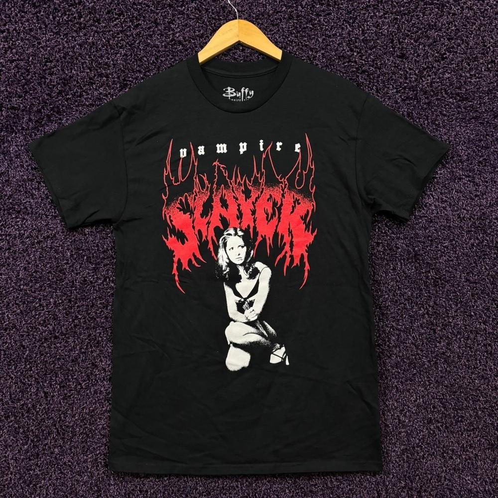 Buffy The Vampire Slayer Metal style TShirt Size Medium Unisex T-Shirt M